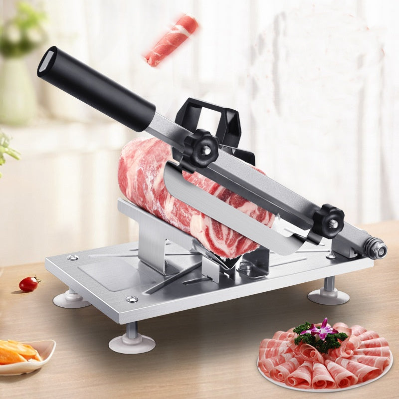 Máy cắt cuộn thịt cừu thủ công Máy cắt thịt đa chức năng Máy cắt thịt đông lạnh gia đình Máy cắt thị