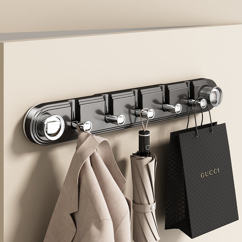 Móc treo phía sau cửa cốc hút móc dính miễn phí đục lỗ mạnh mẽ chịu tải treo tường móc vào cửa treo