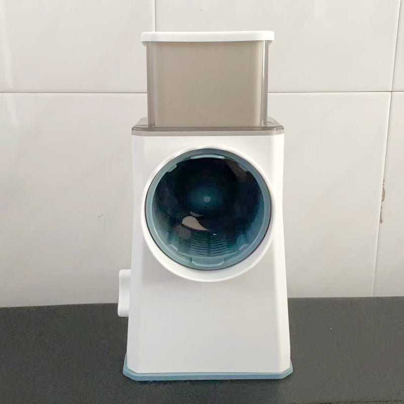 Máy cắt rau  đa chức năng Nhà bếp khoai tây bào cà rốt lắc tay máy cắt lát gia đình con lăn cắt