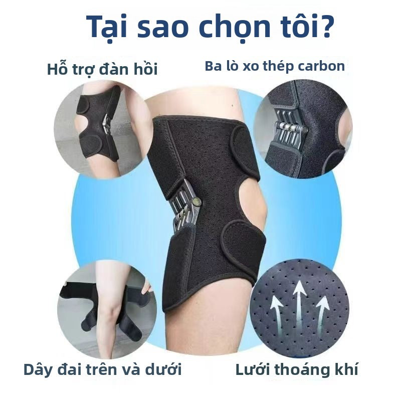 Bộ tăng cường đầu gối xương bánh chè giúp bảo vệ đầu gối thể thao Bộ b