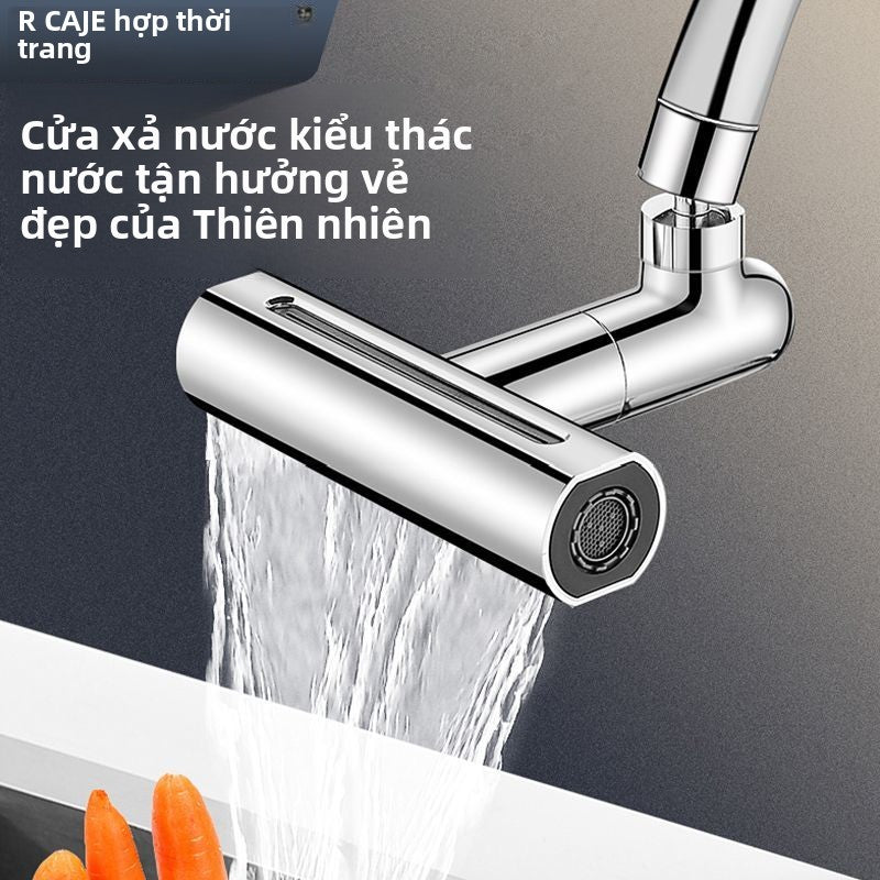 vòi nước xoay vạn hướng chống bắn tung tóe đồ tạo tác bồn rửa chén gia đìn