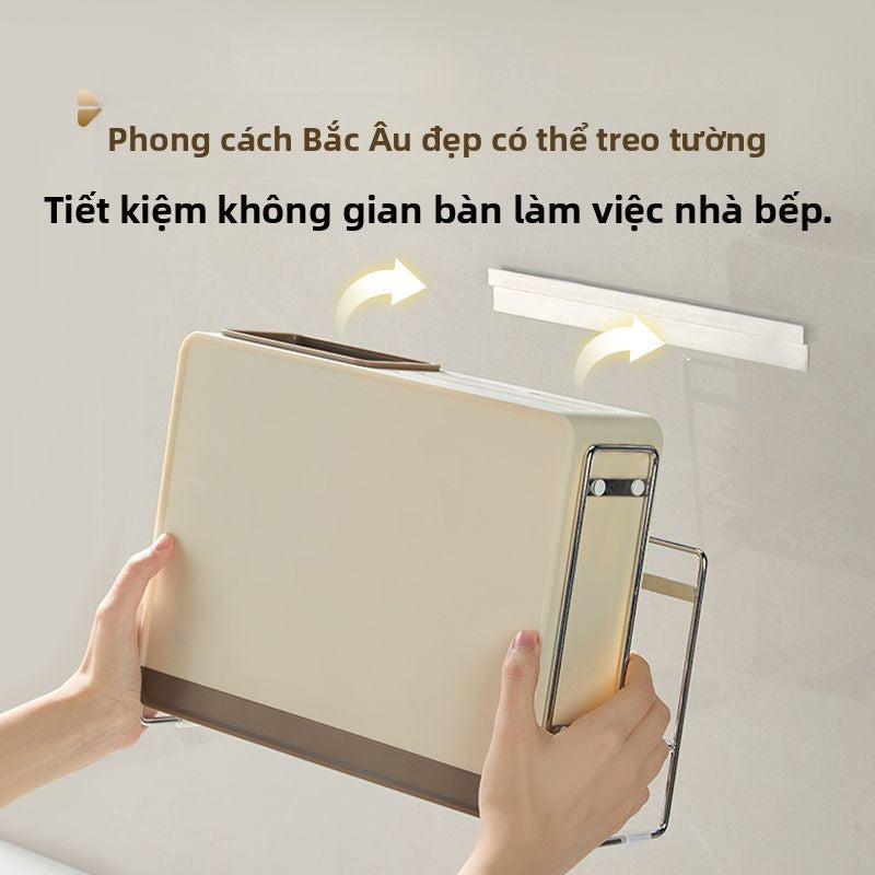 Giá đỡ dao nhà bếp giá đỡ bảng thớt giá đỡ nước một mảnh treo tường mặt bàn nhỏ hẹp dành riêng cho n